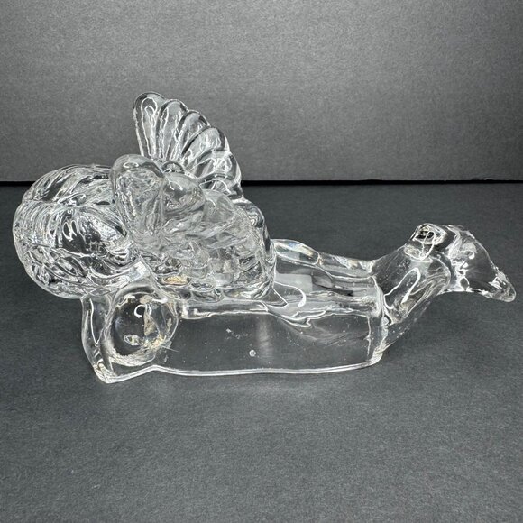 2 Crystal Glass Angel Cherub Candle Holder Figurines -Taper Candles -Centerpiece - Picture 4 of 9
